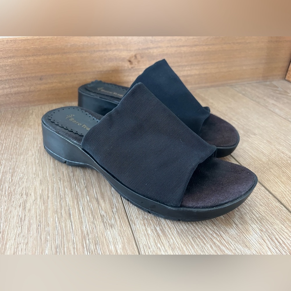 BareTraps platform wedge 1990's look-alike size 6.5M